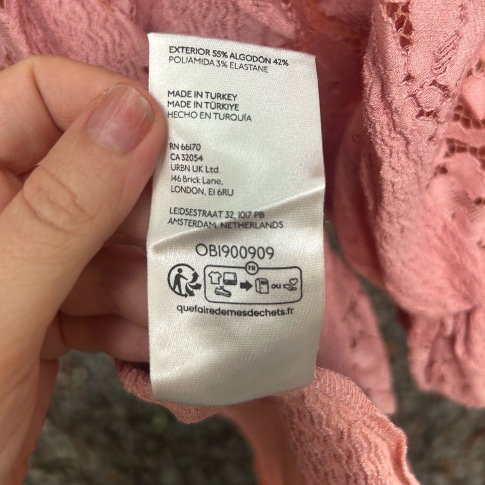 NWOT Free People Women's Stacey Convertible Lace Crop Top - Picture 7 of 8